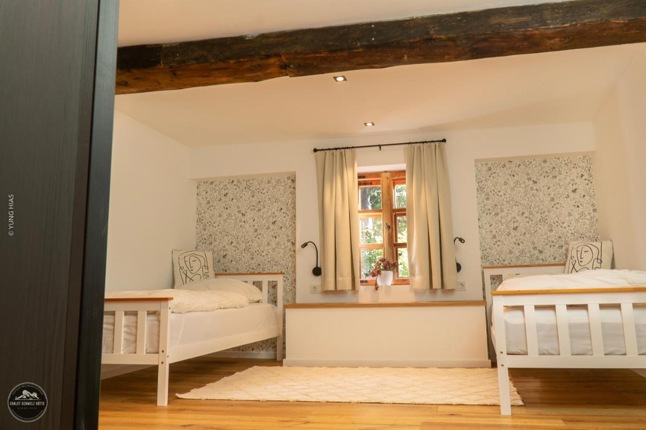 Chalet Schmelz Huette Mit Sauna Und Garten Flattach Exterior foto